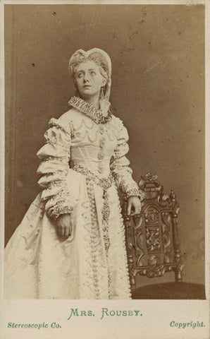 Clara Marion Jessie Rousby (née Dowse) as Princess Elizabeth in ''Twixt Axe and Crown' NPG Ax25085