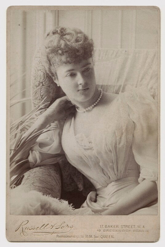 Edith amelia (née ward), lady wolverton npg x46587