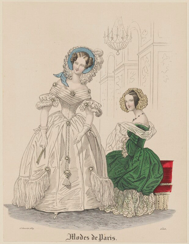 'modes de paris', 15 january 1839 npg d47777