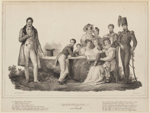 'Louis Philippe et sa famille' NPG D15888