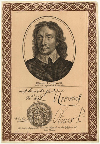 Oliver Cromwell NPG D28713