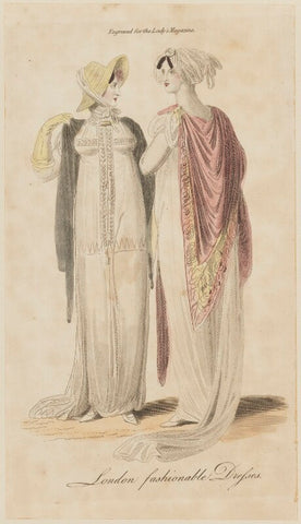 'London fashionable Dresses', September 1806 NPG D47524