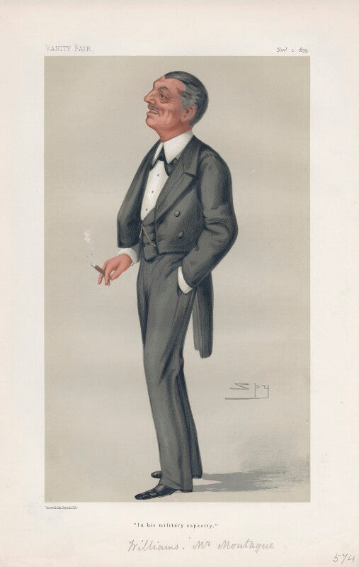 Montagu stephen williams ('men of the day. no. 208.') npg d43929