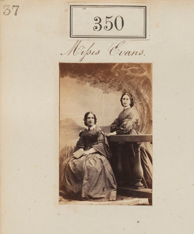 Miss evans; miss evans npg ax50117