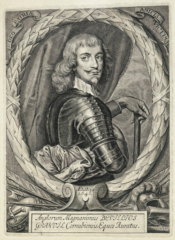 Sir bevil grenville npg d22752