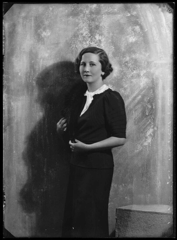 Dorothy (née downing, later gundersen), viscountess tarbat npg x105047