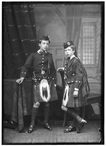 Prince Albert Victor, Duke of Clarence and Avondale; King George V NPG x96034