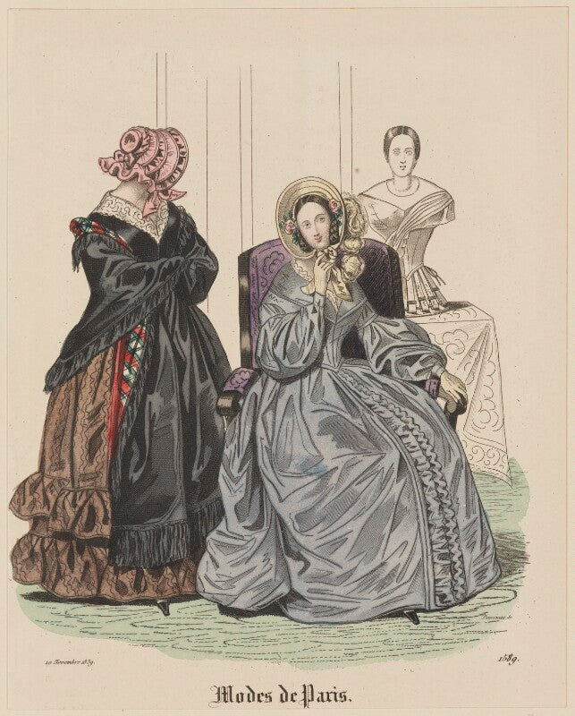 'modes de paris', 10 november 1839 npg d47834
