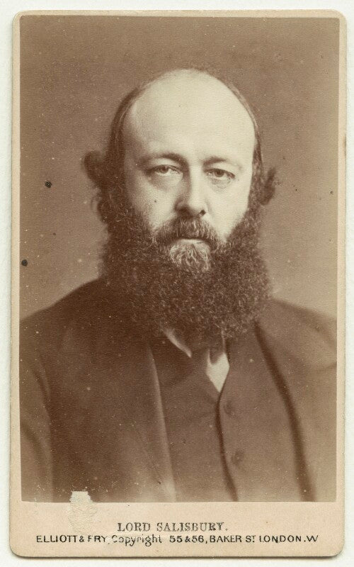 Robert gascoyne cecil, 3rd marquess of salisbury npg x22339