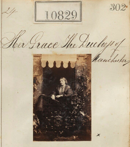 Louise Frederica Augusta Cavendish (née von Alten), Duchess of Devonshire (formerly Duchess of Manchester) NPG Ax60535