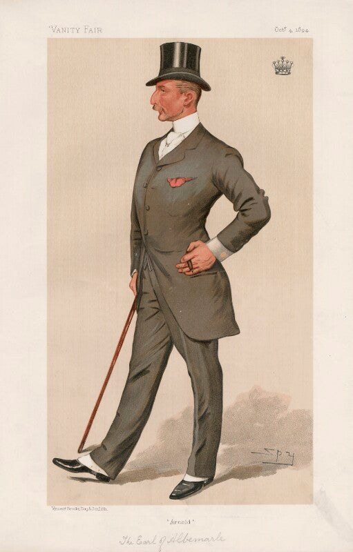 Arnold allan keppel, 8th earl of albemarle ('statesmen. no. 644.') npg d44719