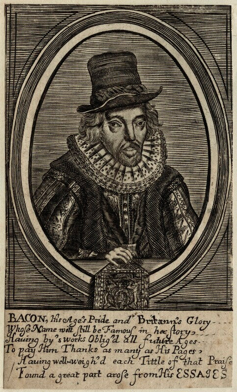 Francis bacon, 1st viscount st alban npg d26074