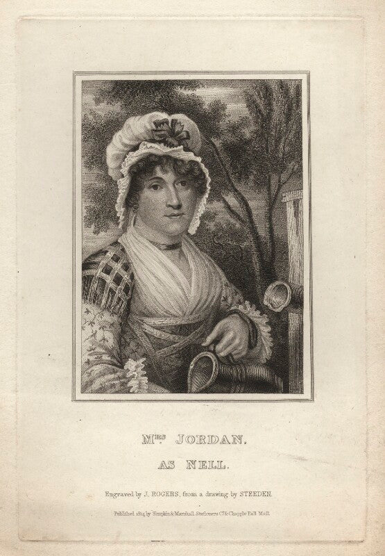 Dorothy jordan as nell npg d3321