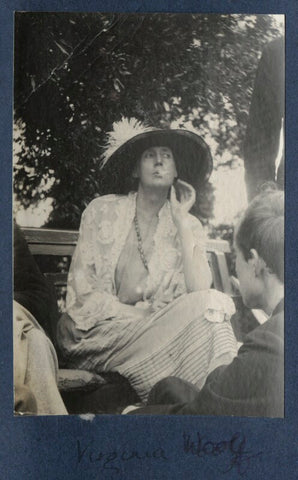 Virginia Woolf; Lord David Cecil NPG Ax141310