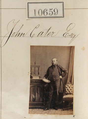 John Cater NPG Ax60370