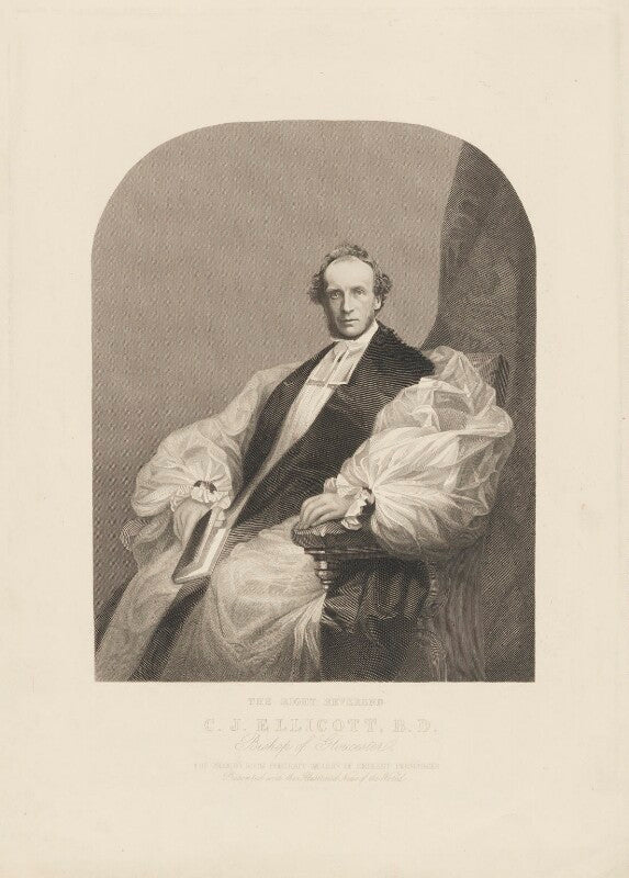 Charles john ellicott npg d36157