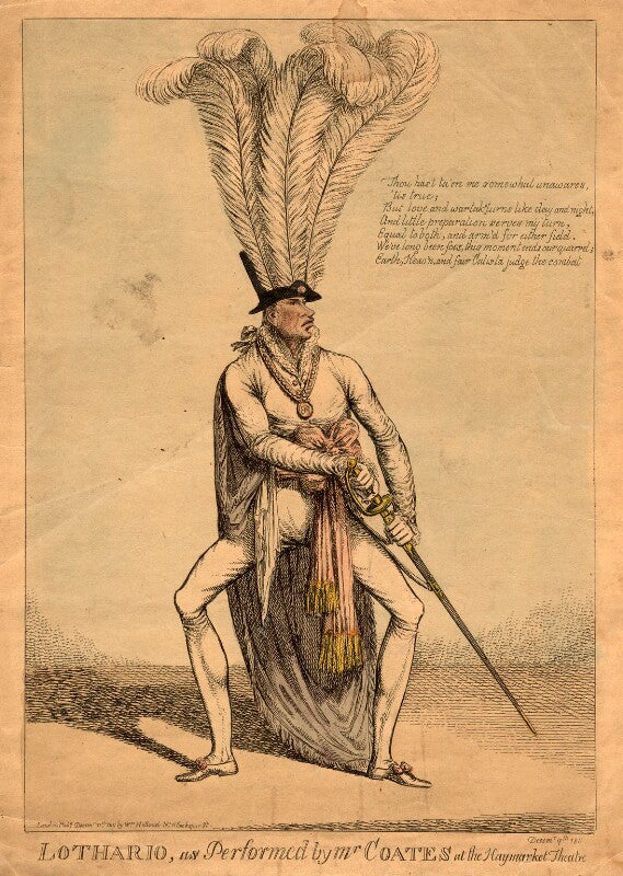 Robert coates as lothario npg d2088