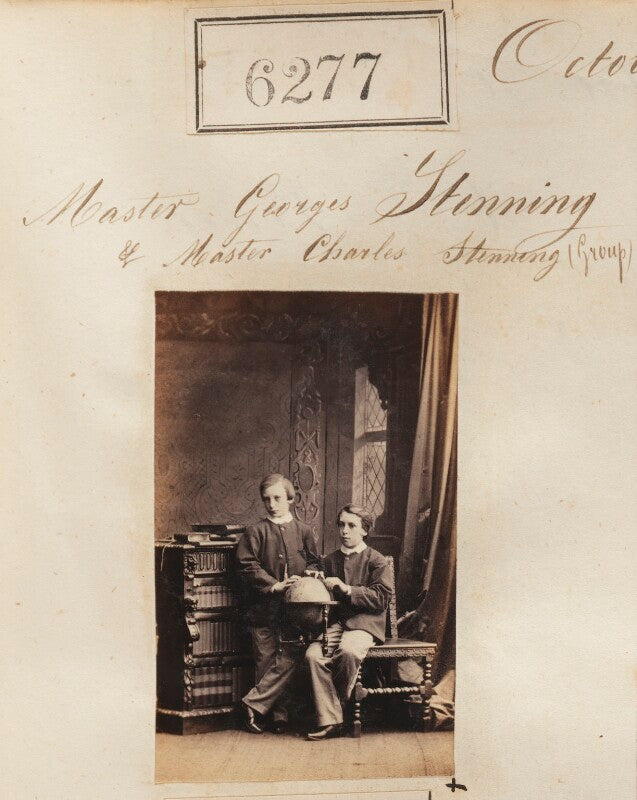 Master george stenning; master charles stenning npg ax56222