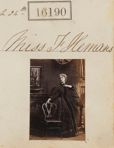 Miss F. Hemans NPG Ax64109