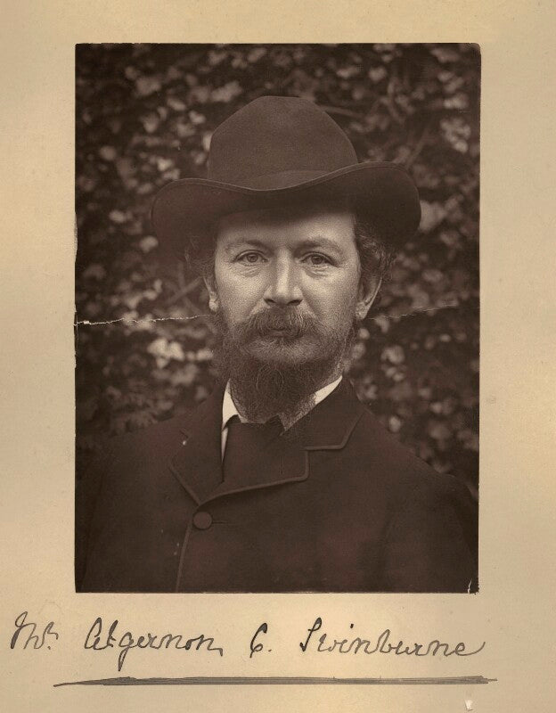 Algernon charles swinburne npg x128720