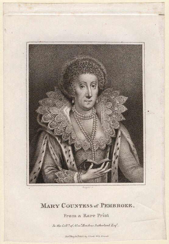 Mary herbert, countess of pembroke npg d3857