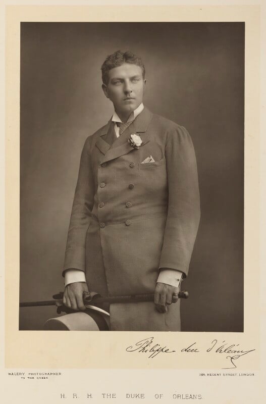 Philippe, 9th duc d'orleans npg ax38320