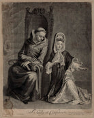 A Lady at Confession NPG D30633