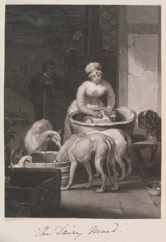 'the dairy maid' npg d11376