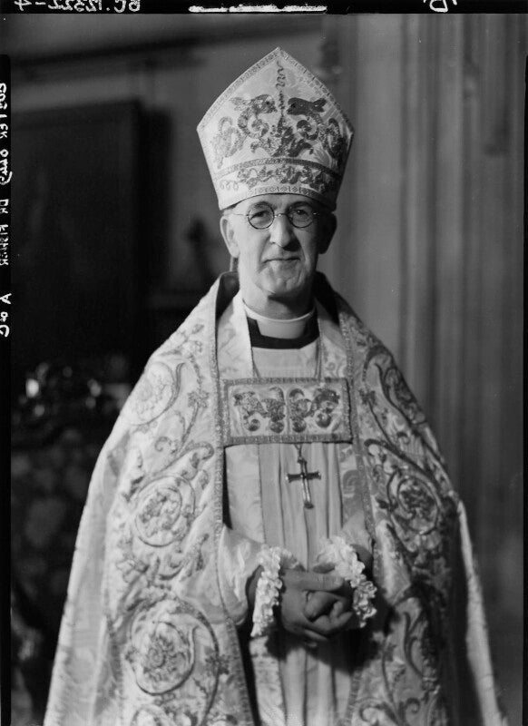 Geoffrey francis fisher, baron fisher of lambeth npg x12228