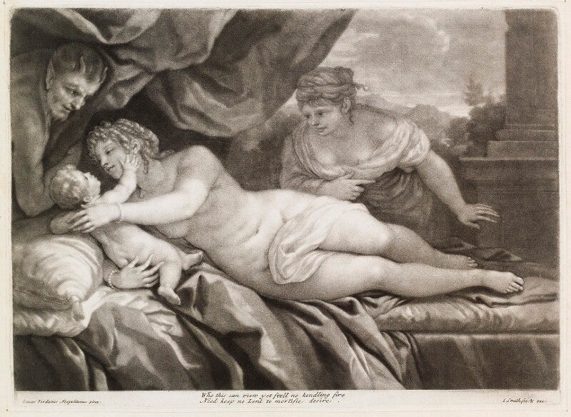 Venus on a couch npg d11733