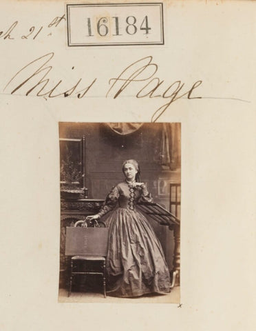 Miss Page NPG Ax64103