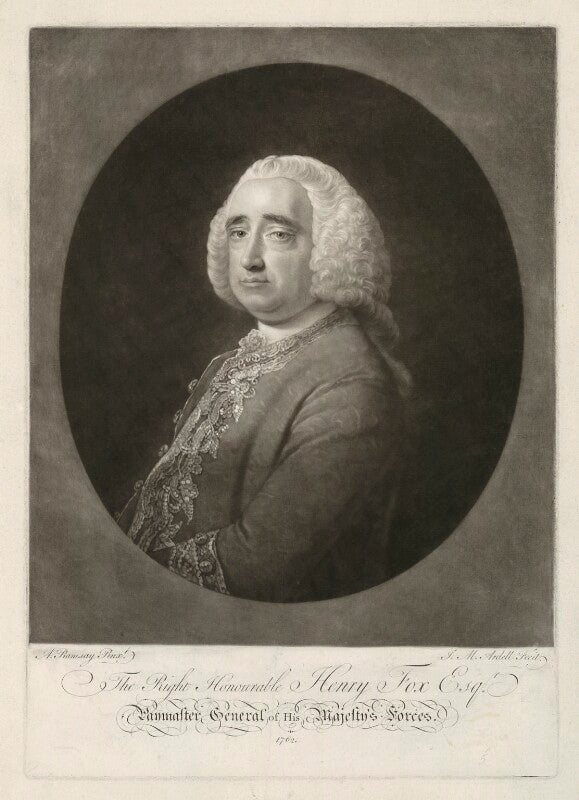 Henry fox, 1st baron holland npg d35914