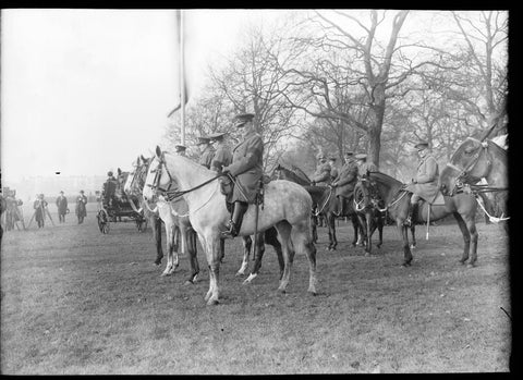 Prince Edward, Duke of Windsor (King Edward VIII); Sir William Robert Robertson, 1st Bt; Prince Arthur Frederick Patrick Albert; King George VI NPG x709