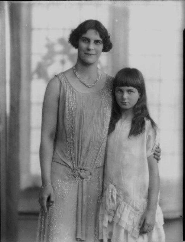 Mary gwatkin le poer trench (née ellis), countess of clancarty; lady (sibell) alma kathleen jolly (née le poer trench) npg x70733