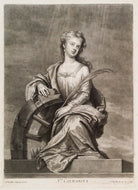 Mrs Cross as St Catherine NPG D11725