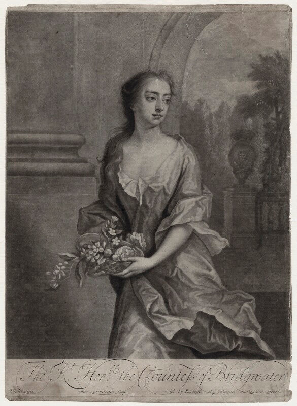 Elizabeth egerton (née churchill), countess of bridgewater npg d27382