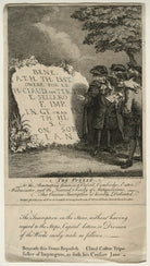 The Puzzle (Gravestone to Claud Coster and Jane Coster and four unknown antiquaries) NPG D21611