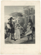'Legend of Chelsea Hospital' (King Charles II; Nell Gwyn) NPG D29271