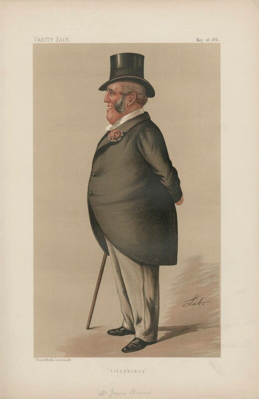 James brand ('men of the day. no. 401.') npg d44387