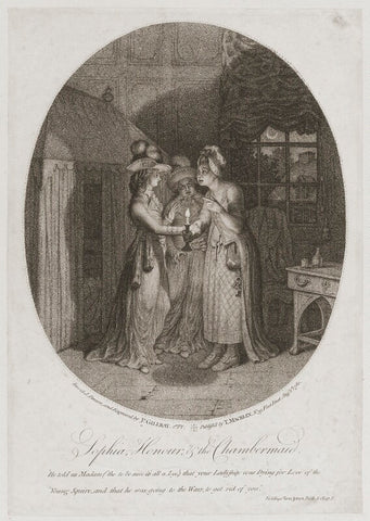 'Sophia, Honour and the Chambermaid' NPG D12286