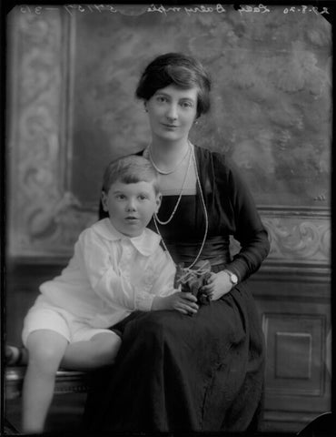 John Aymer Dalrymple, 13th Earl of Stair; Violet Evelyn Dalrymple (née Harford), Countess of Stair NPG x75165