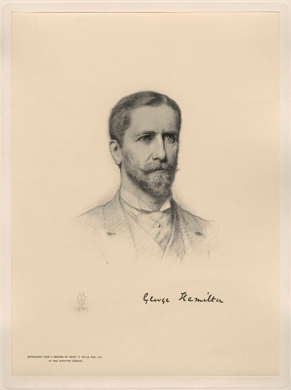 Lord george francis hamilton npg d20739