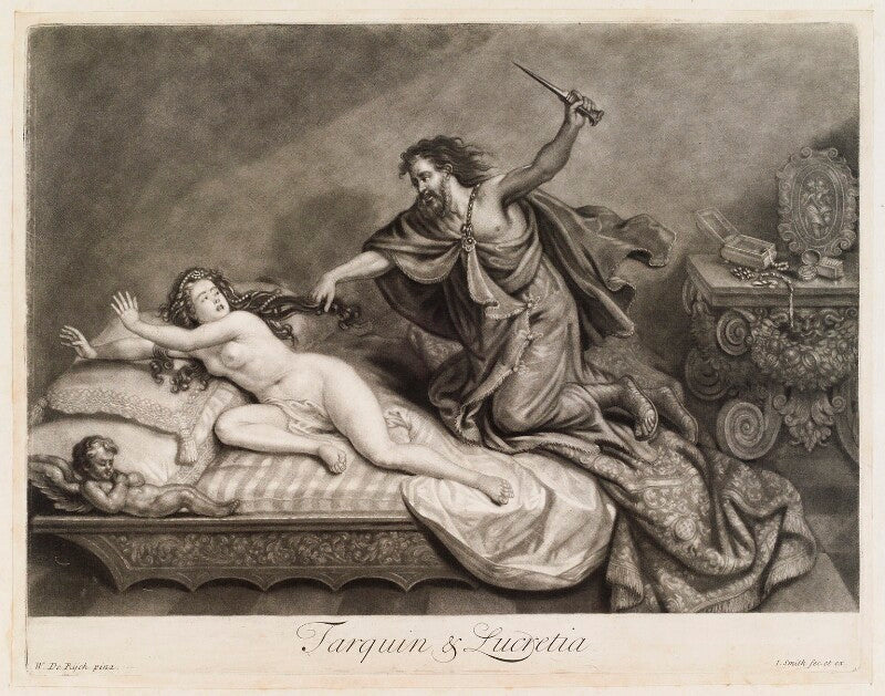 Tarquin and lucretia npg d11728