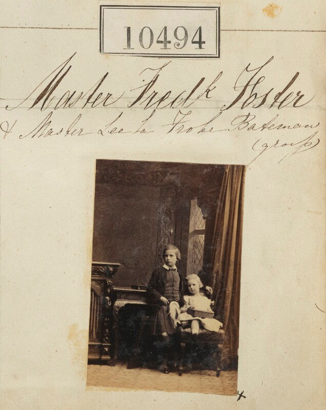 Master frederick foster; master lee la frobe bateman npg ax60208