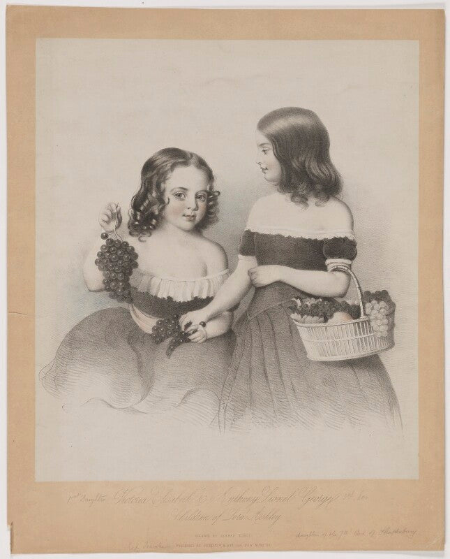 (anthony) lionel george ashley; victoria elizabeth chichester (née ashley), lady templemore npg d40514