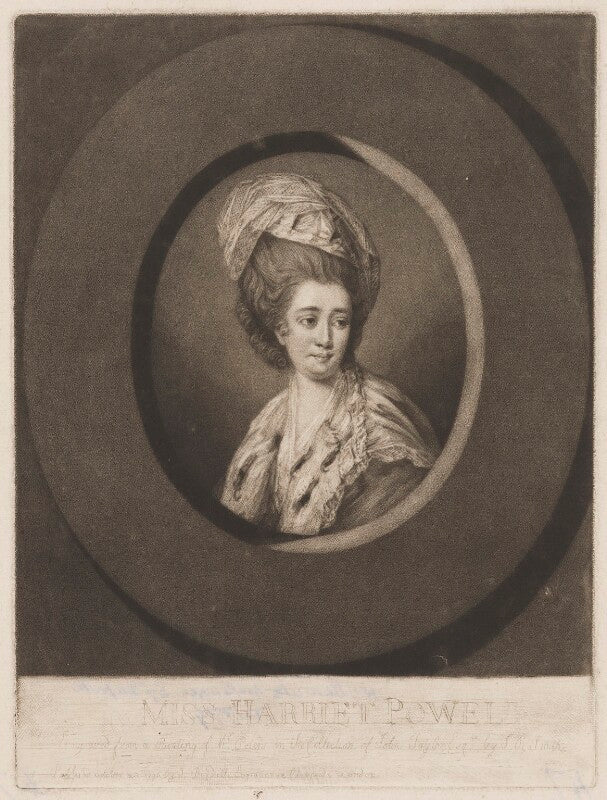 Harriet mackenzie (née powell), countess of seaforth npg d40621