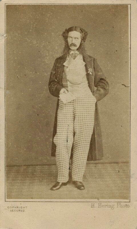 Edward askew sothern as lord dundreary in 'our american cousin' npg x26514