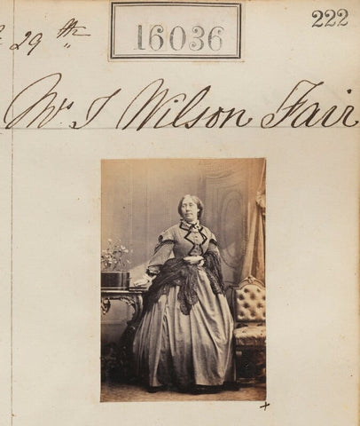 Mrs T. Wilson Fair NPG Ax63962