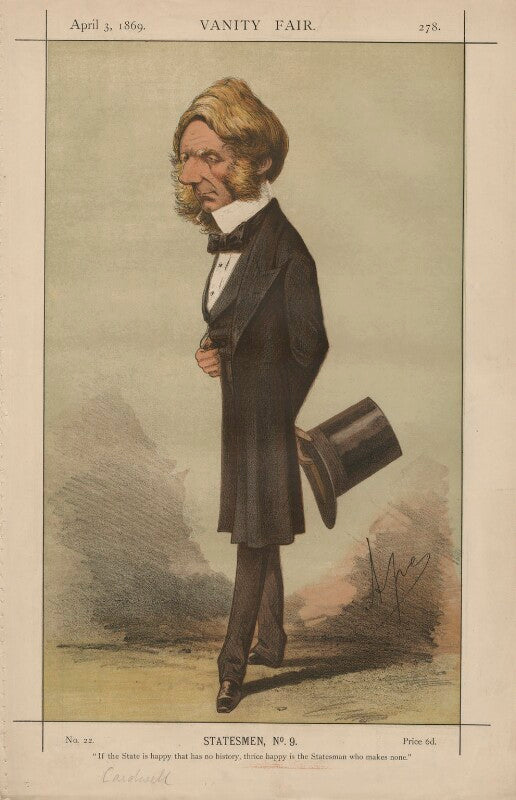 Edward cardwell, viscount cardwell ('statesmen, no. 9') npg d43373