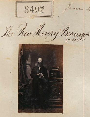 Henry Beaumont ('The Rev. Henry Beaumont') NPG Ax58314